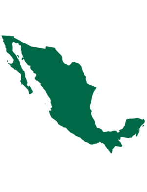 Silueta de México